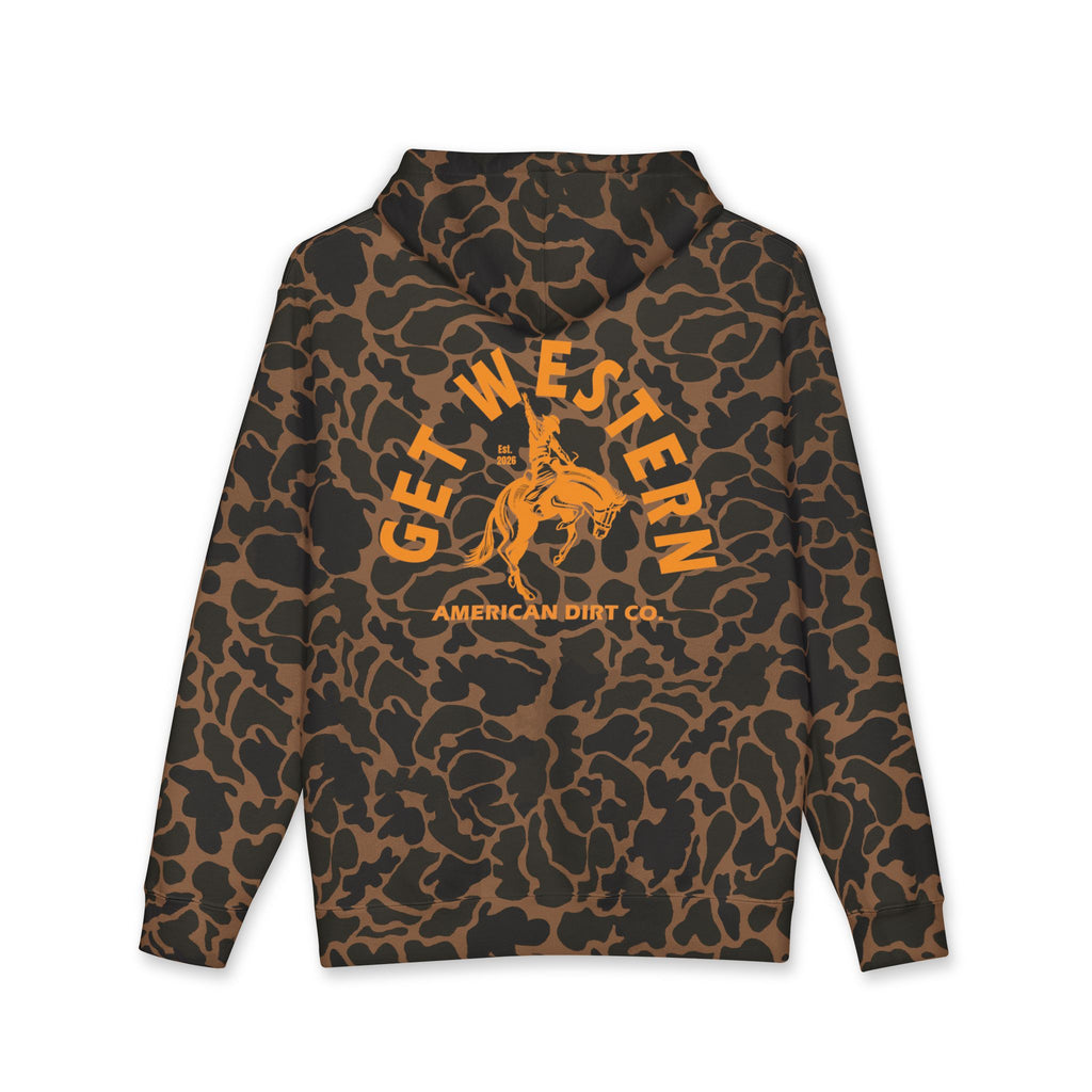 Get Western Hoodie (Duck Camo)