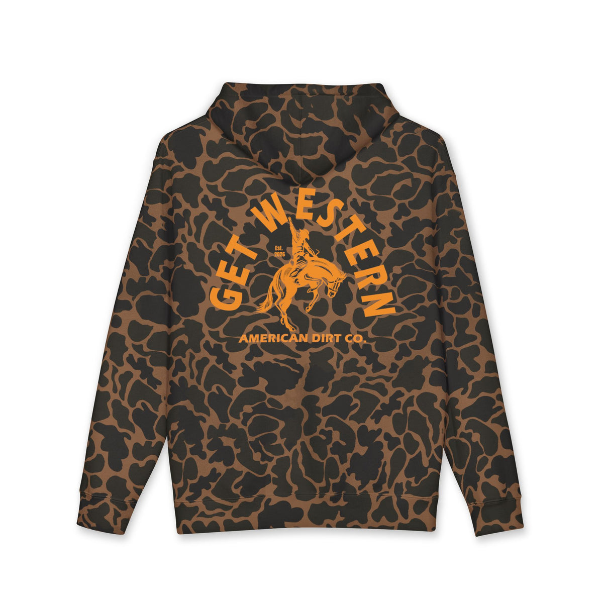 Get Western Hoodie (Duck Camo)